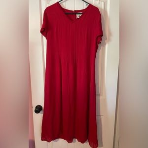 Coldwater Creek silk dress, size 14